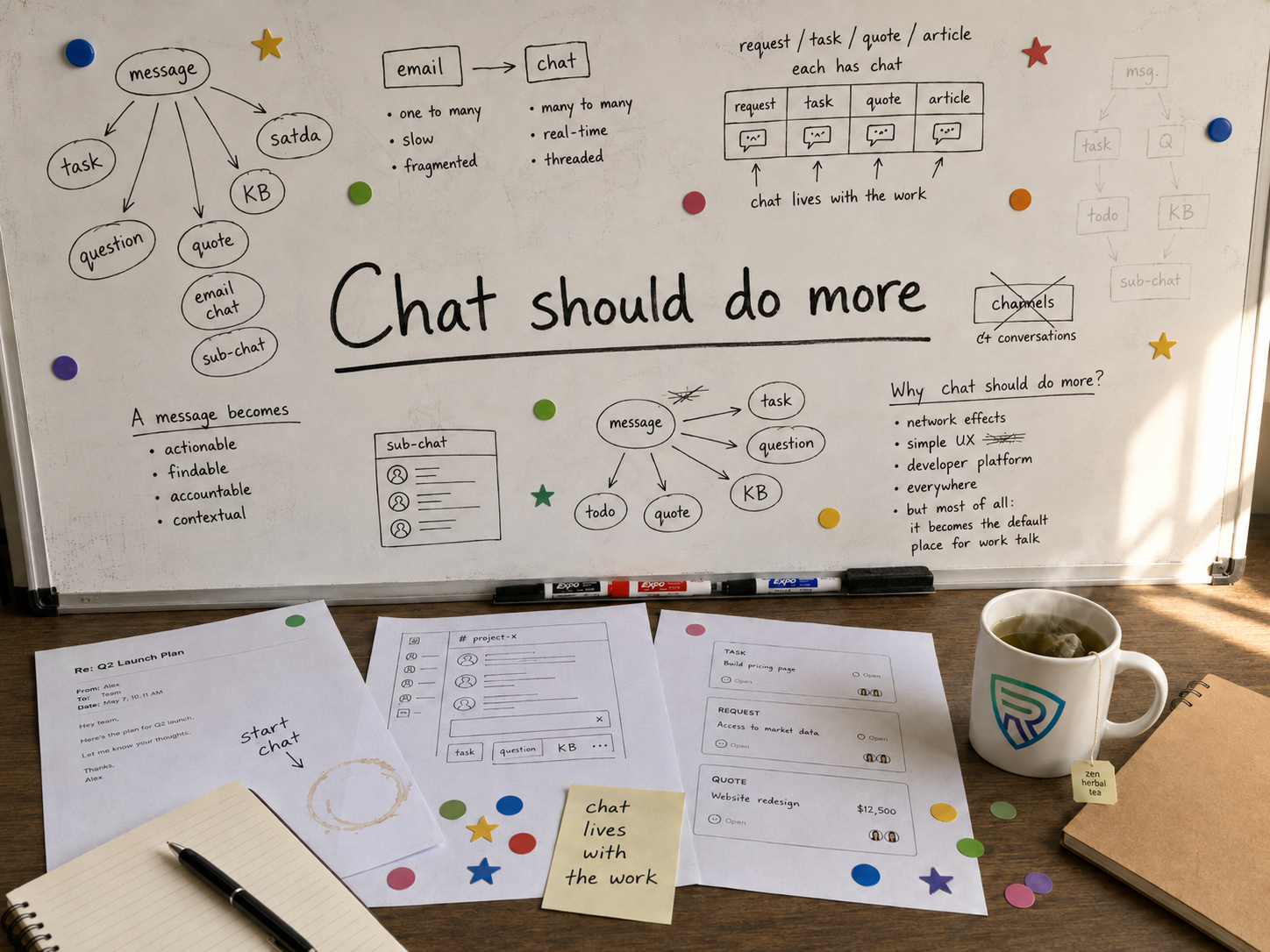 I never understood why Slack won